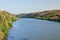 River Guadiana on the boundary between Portugal and Spain