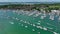 The River Hamble and Marina in the Summer with Yachts and Boats on the Water