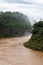 River from iguazu falls veiw from argentina