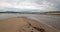 River Jetty Estuary inlet for the nature preserve marsh at San Jose Del Cabo in Baja California Mexico