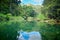 River in the jungle in the National Park El Nicho, Cuba