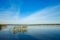 River Kama in early morning in autumn