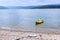 River kayaker man , kayaking on Danube river