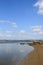 River Kent estuary and Arnside Viaduct, Cumbria