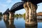 river Kwai Khwae bridge, Kanchanaburi