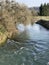 River La Chiers close to Torgny, Gaume,