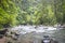 River at La Fortuna Waterfall in Arenal National Park, Costa Rica