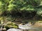 River landscape around the Queens Town