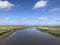 River landscape on Schiermonnikoog