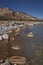 River Lluta on the Altiplano of Chile