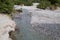 River at the Los Glaciares National Park, Argentina