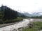 River in Manali, India. A beautiful hill station.