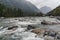 River Middle Sakukan in Kodar Mountains in Siberia, Transbaikalia