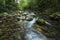 River Mladejka in the Strandja national park, in Bulgaria, Rocks