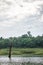 River and mountain view, Mon Bridge, Sangklabri