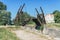 A river near Arles, the painting place for Van Gogh`s famous work `The Langlois Bridge at ArlesÃ¢â‚¬Å“