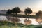 River nene at dawn