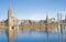 River Ness and Greig Street Bridge in Spring.