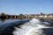 River Nith at Dumfries, Scotland.