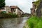 The river Nive in Saint-Jean-Pied-de-Port, France