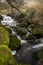 River Okement waterfall, Meldon, Okehampton Devon