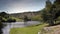 River Orne and landscape, Normandy France