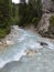 River Partnach at canyon Partnachklamm in Garmisch-Partenkirchen, Bavaria, Germany