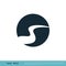River Pathway / Creek Icon Vector Logo Template Illustration Design. Vector EPS 10