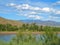 A river in peas of Tuva.