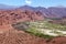 River in the Quebrada de las Conchas in the Calchaqui Valley, Argentina