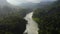 A river in a rainforest. Sri Lanka.
