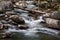 River rapids near Crabtree Falls, in the George Washington National Forest in Virginia