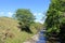 River Rawthey by Cross Keys near Sedbergh, Cumbria