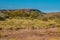 River red gums and red hills