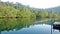 River and reflection forest in morning thailand