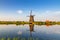 River reflection windmill