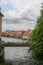 River Regniitz in Bamberg, Germany