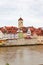 river Regnitz in Bamberg Germany