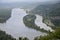 River Rhine near Bonn, View from the Mountain Drachenfels, North Rhine - Westphalia