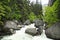 River rocks Yosemite National Park California