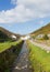 River running through Boscastle Cornwall England UK