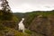 A river running through a canyon