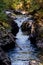 River rushing to its destination - Englishman river falls, Vancouver Island, BC