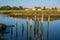 River sado in Comporta, Alentejo Portugal.