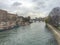 River Saine Paris first day of year 2016
