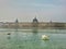 the river saone of lyon, lyon old town, France