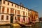 River scene Venice Italy