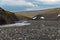 The river Shumiliha in a bay a Litke on Novaya Zemlya