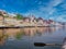 River side view of the city Banaras Varanasi