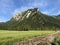 The river Sihl or Sihl Fluss before the artificial lake Sihlsee, Studen - Canton of Schwyz, Switzerland